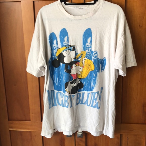 Vintage Tops - Vintage 80s Mickey Mouse unisex shirt